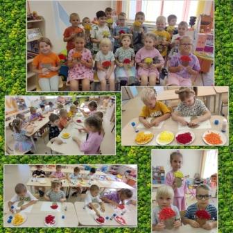 Аппликация "Грибное царство"